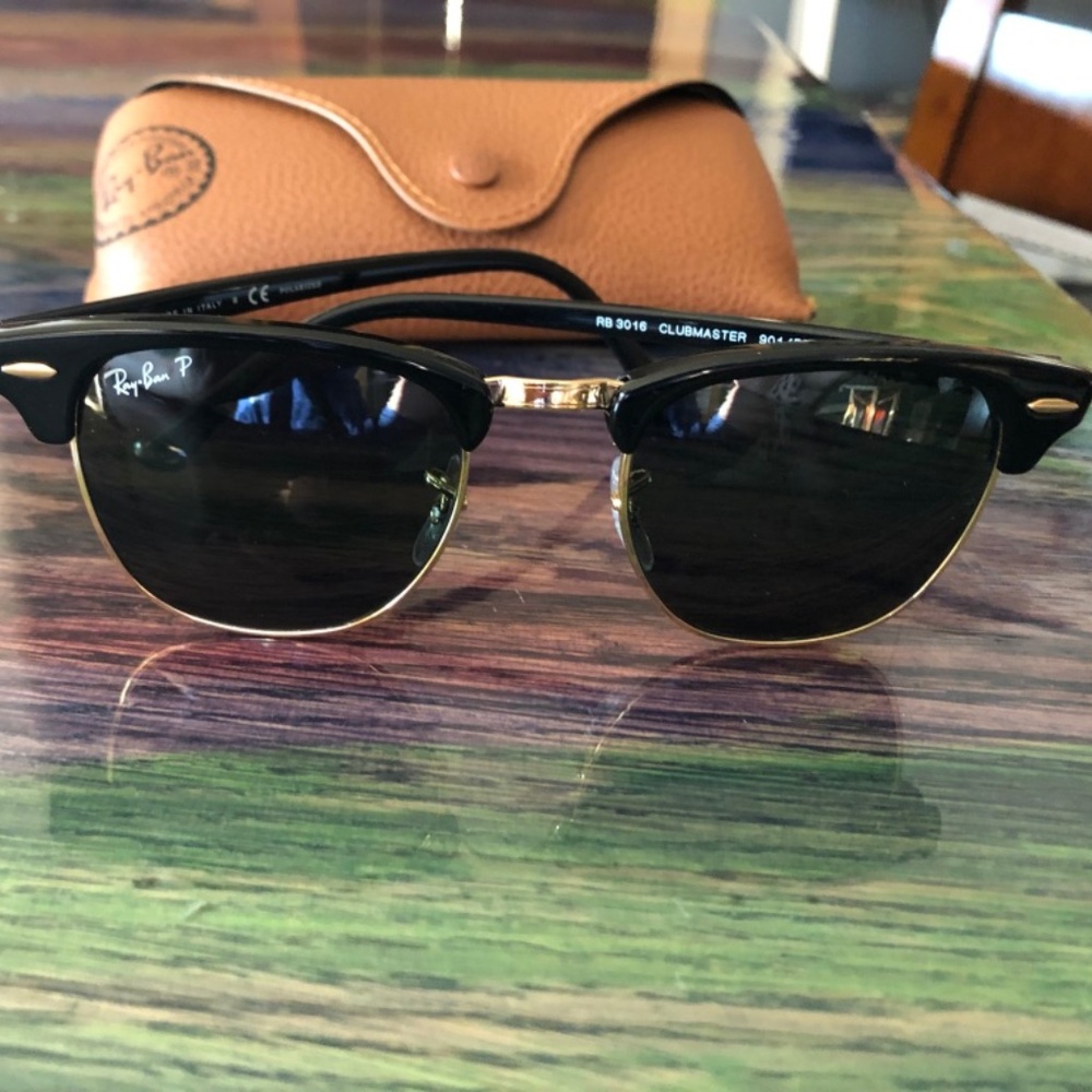 Ray-ban Clubmaster NWOT (USED ONCE)